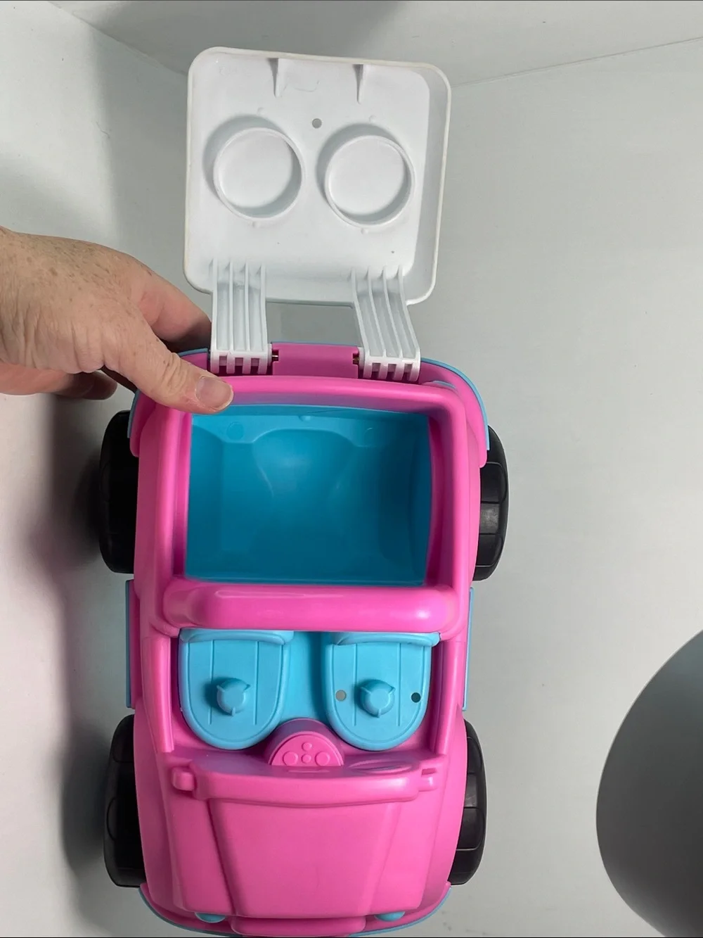 Fisher-Price Little People Pink Adventure Jeep SUV 2010 with 2 figures